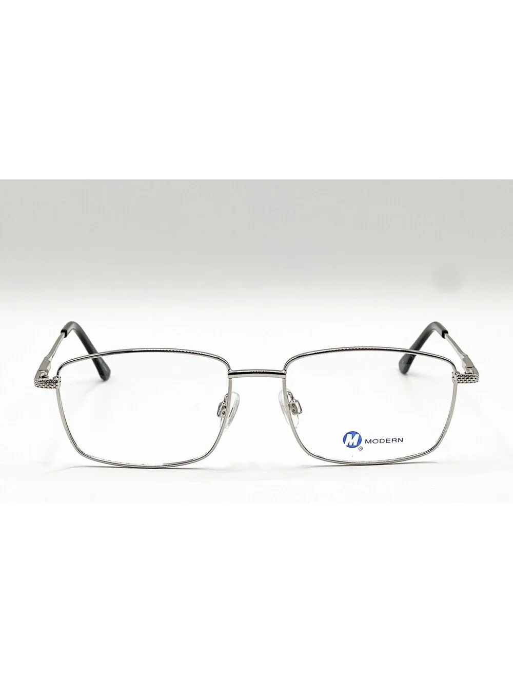 Modern Willy Silver Full Rim Authentic Eyeglass Frames 56-17-145